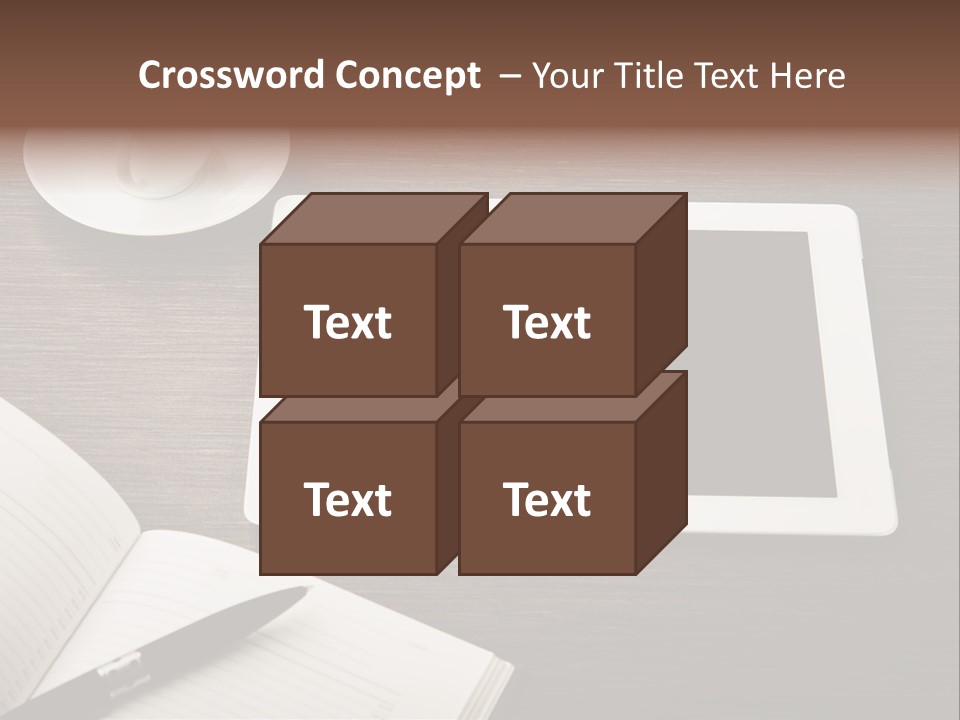Break Table Place PowerPoint Template
