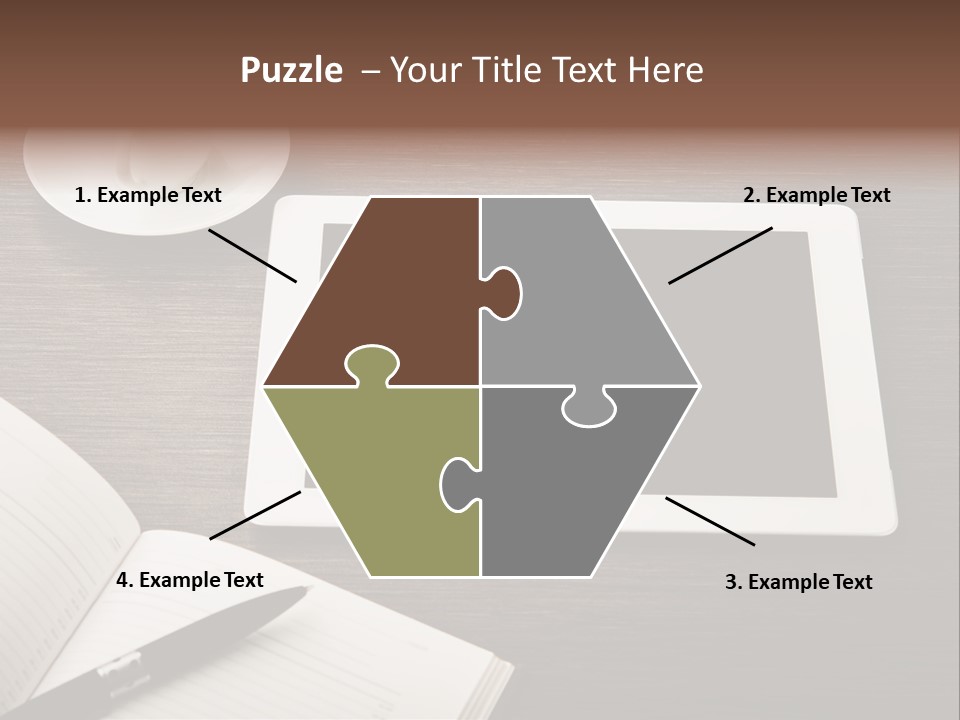 Break Table Place PowerPoint Template