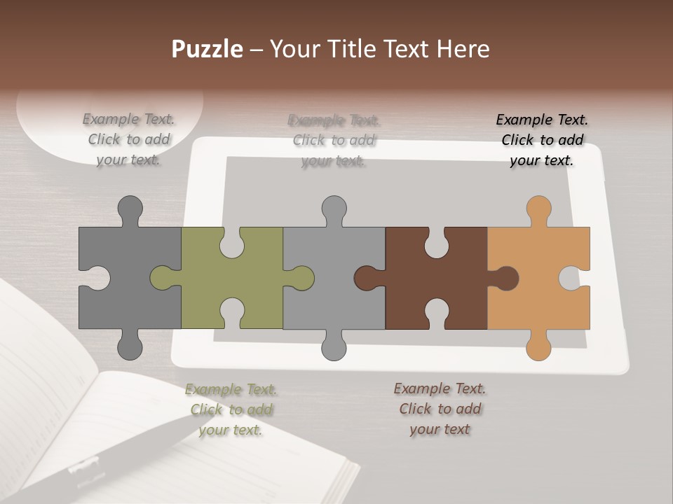 Break Table Place PowerPoint Template