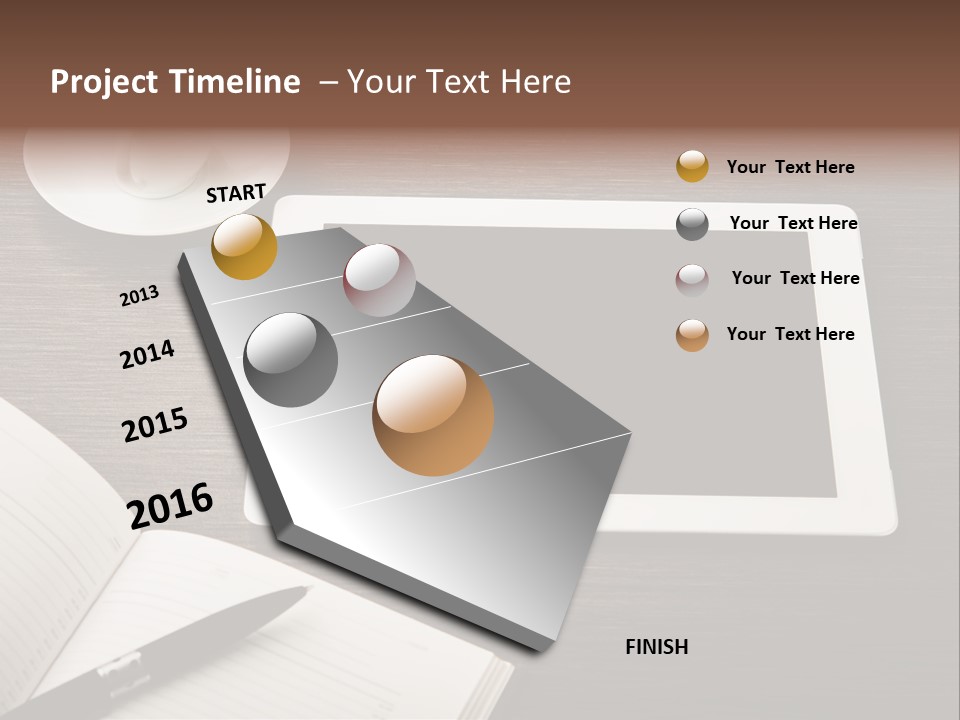 Break Table Place PowerPoint Template