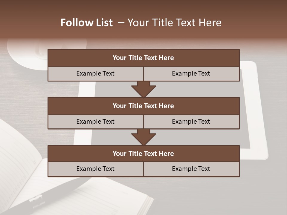 Break Table Place PowerPoint Template