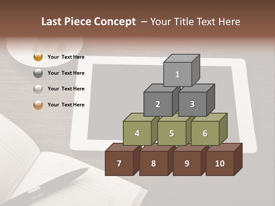 Break Table Place PowerPoint Template