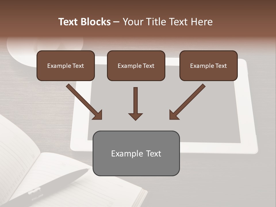 Break Table Place PowerPoint Template