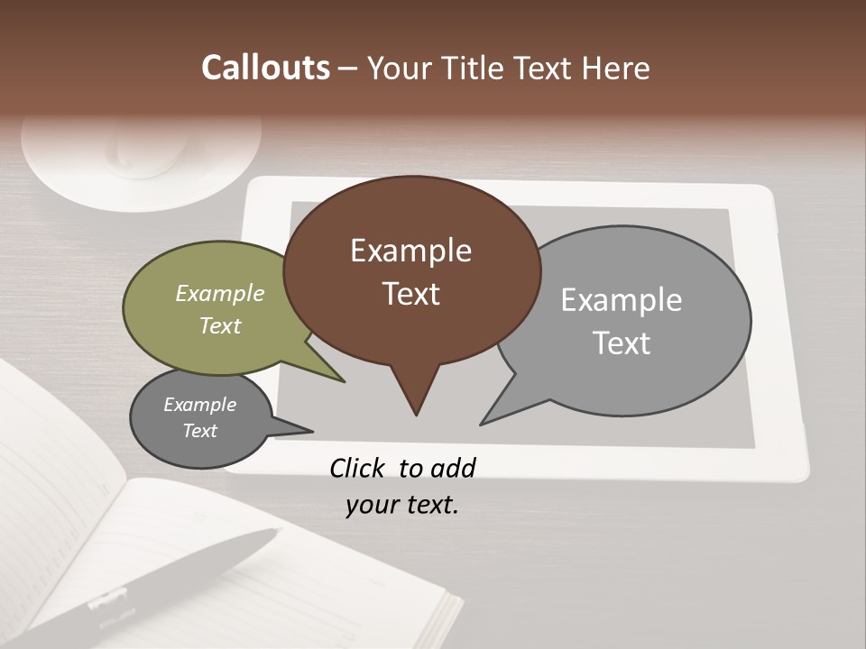 Break Table Place PowerPoint Template