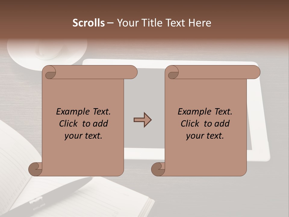 Break Table Place PowerPoint Template