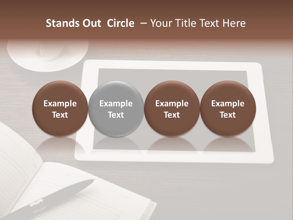 Break Table Place PowerPoint Template