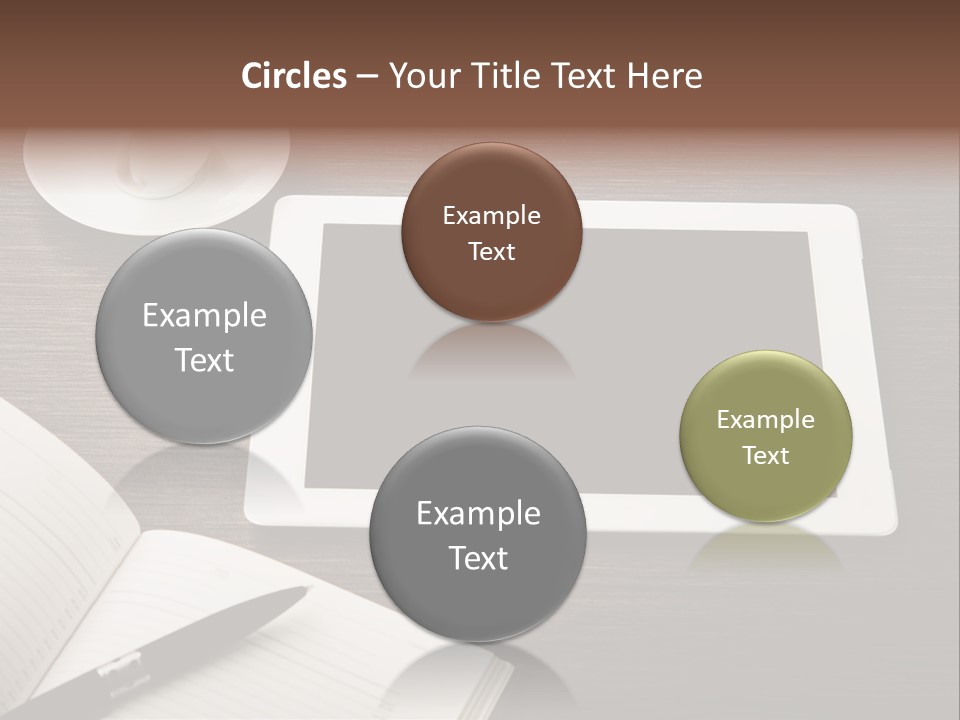 Break Table Place PowerPoint Template