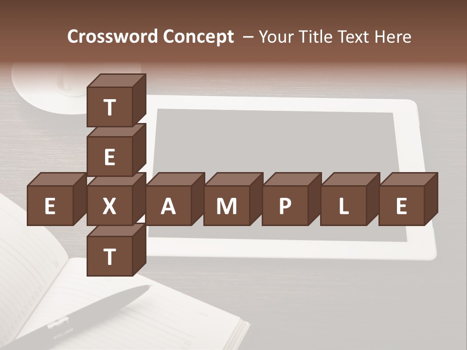 Break Table Place PowerPoint Template
