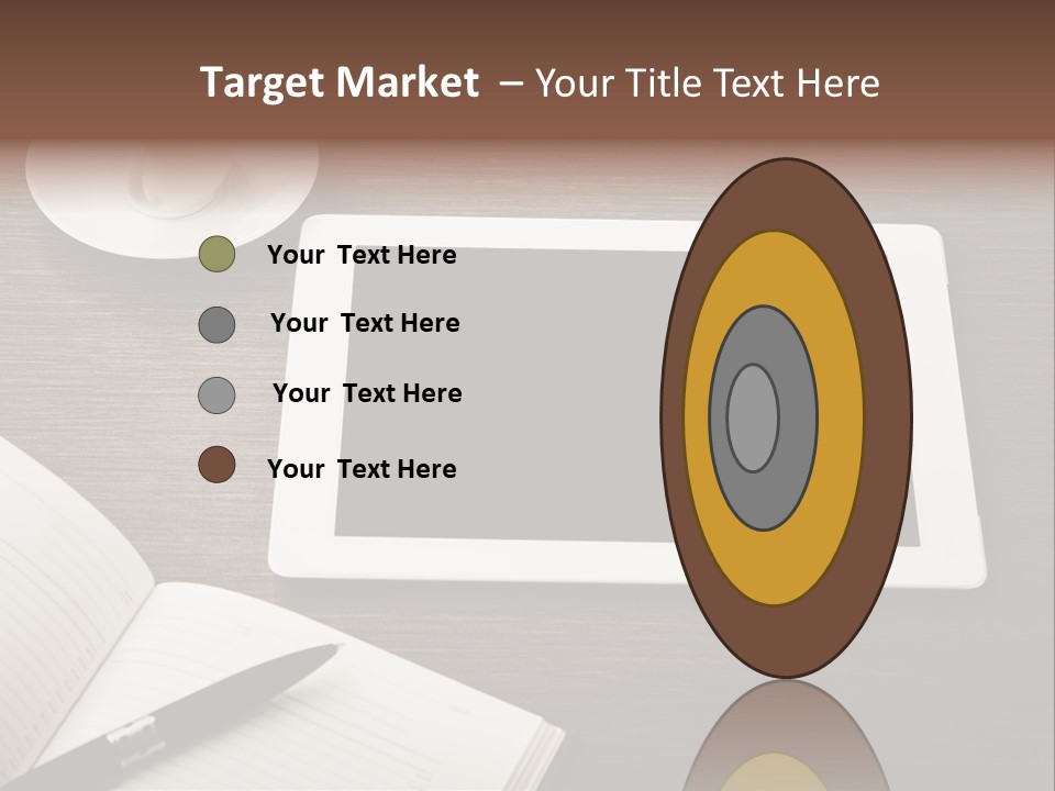 Break Table Place PowerPoint Template