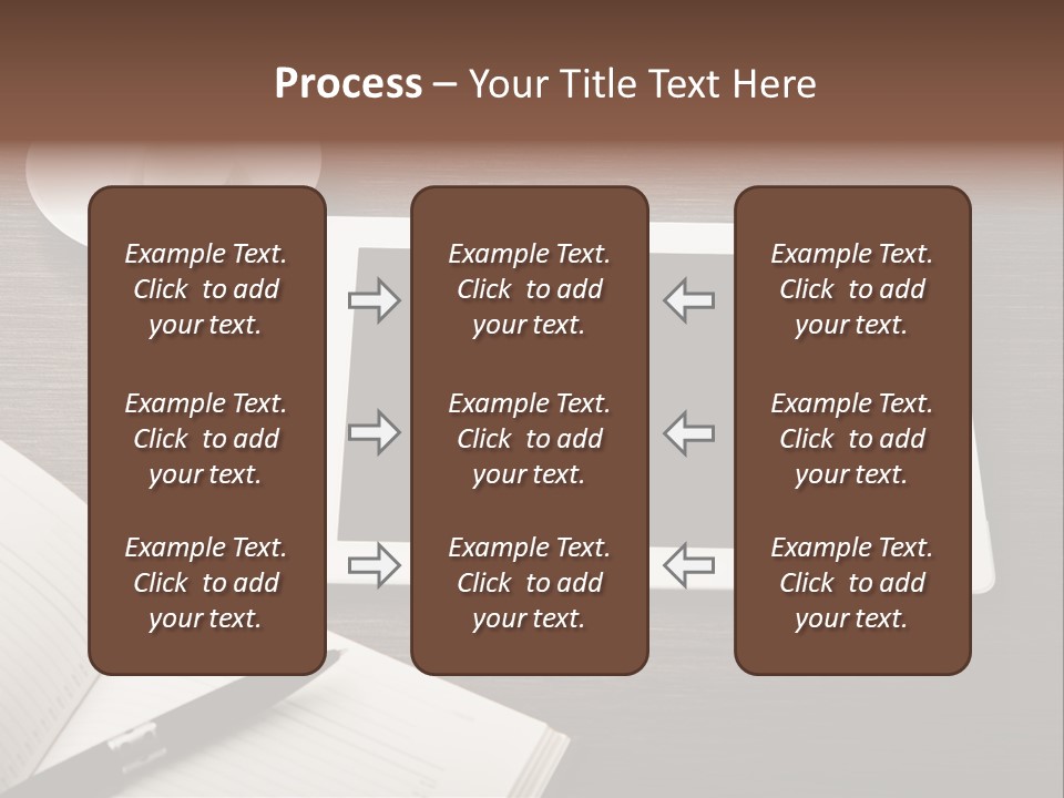 Break Table Place PowerPoint Template