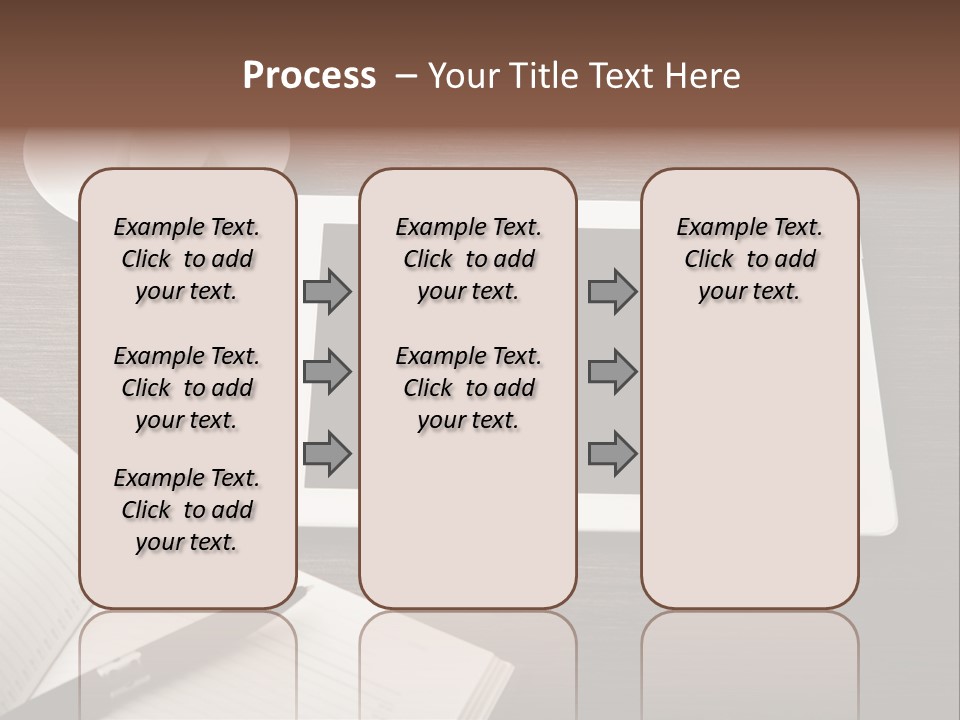 Break Table Place PowerPoint Template