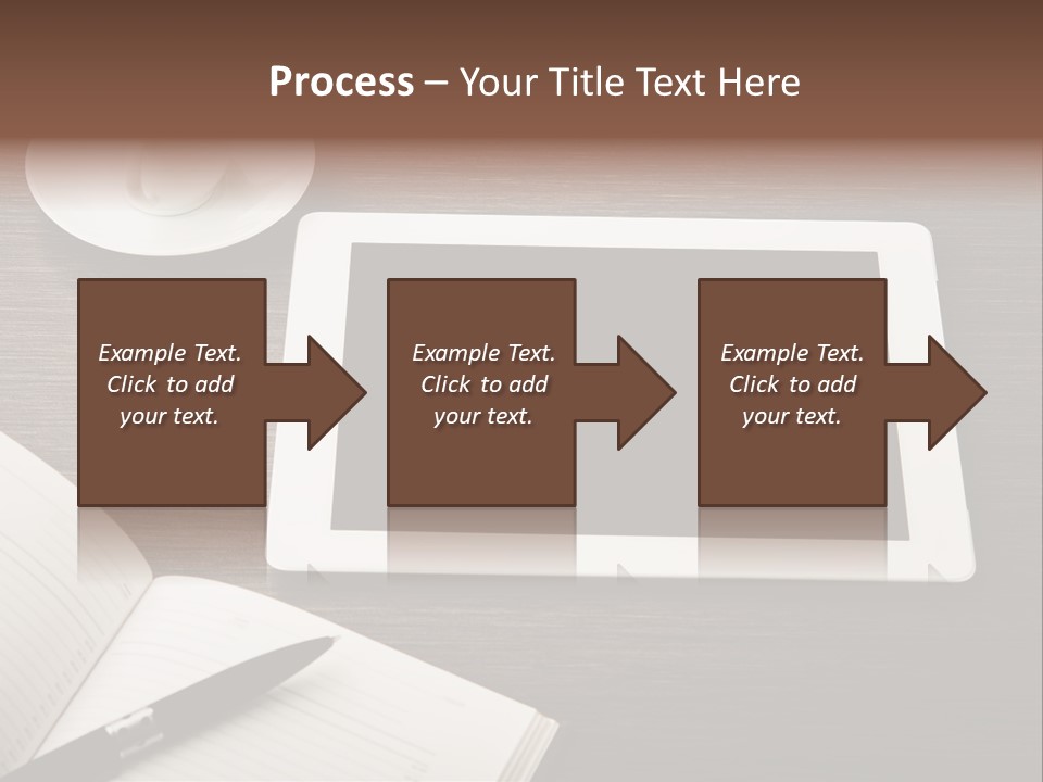 Break Table Place PowerPoint Template