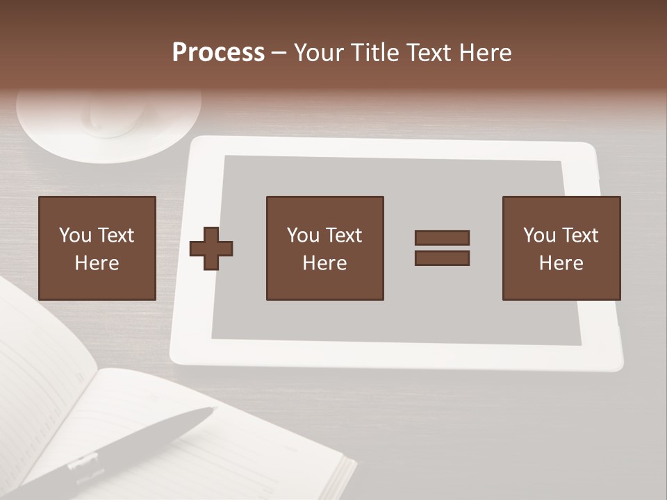 Break Table Place PowerPoint Template