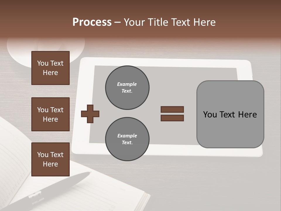 Break Table Place PowerPoint Template