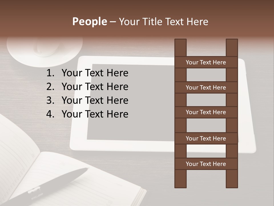 Break Table Place PowerPoint Template