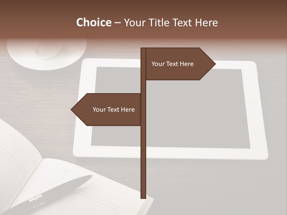 Break Table Place PowerPoint Template