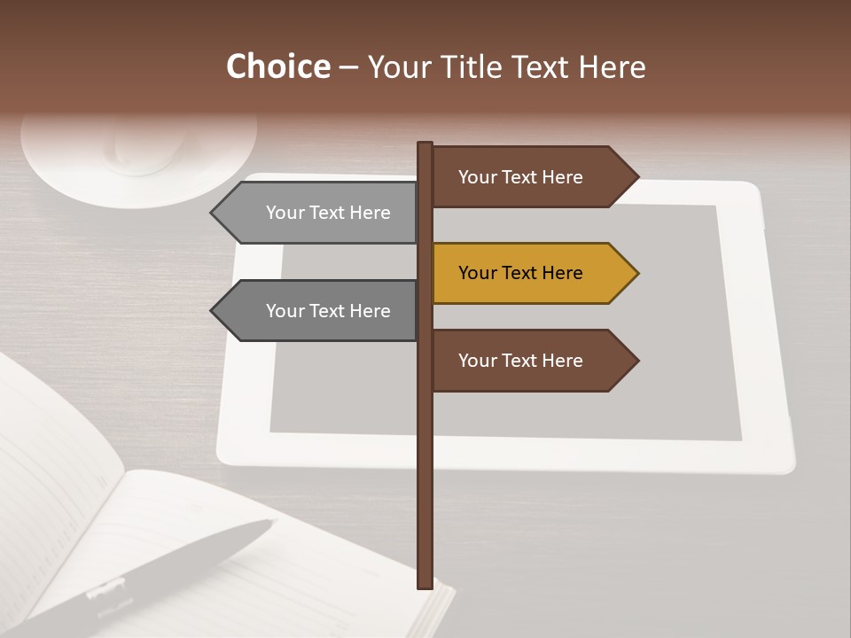 Break Table Place PowerPoint Template