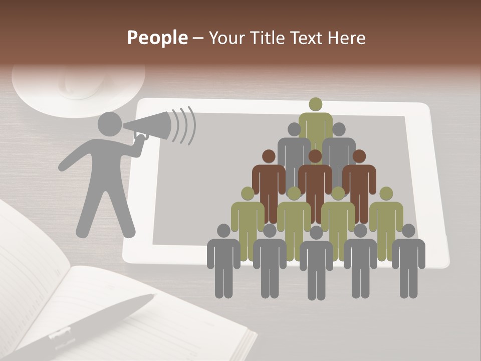 Break Table Place PowerPoint Template