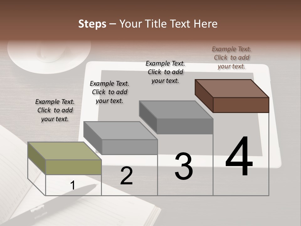 Break Table Place PowerPoint Template