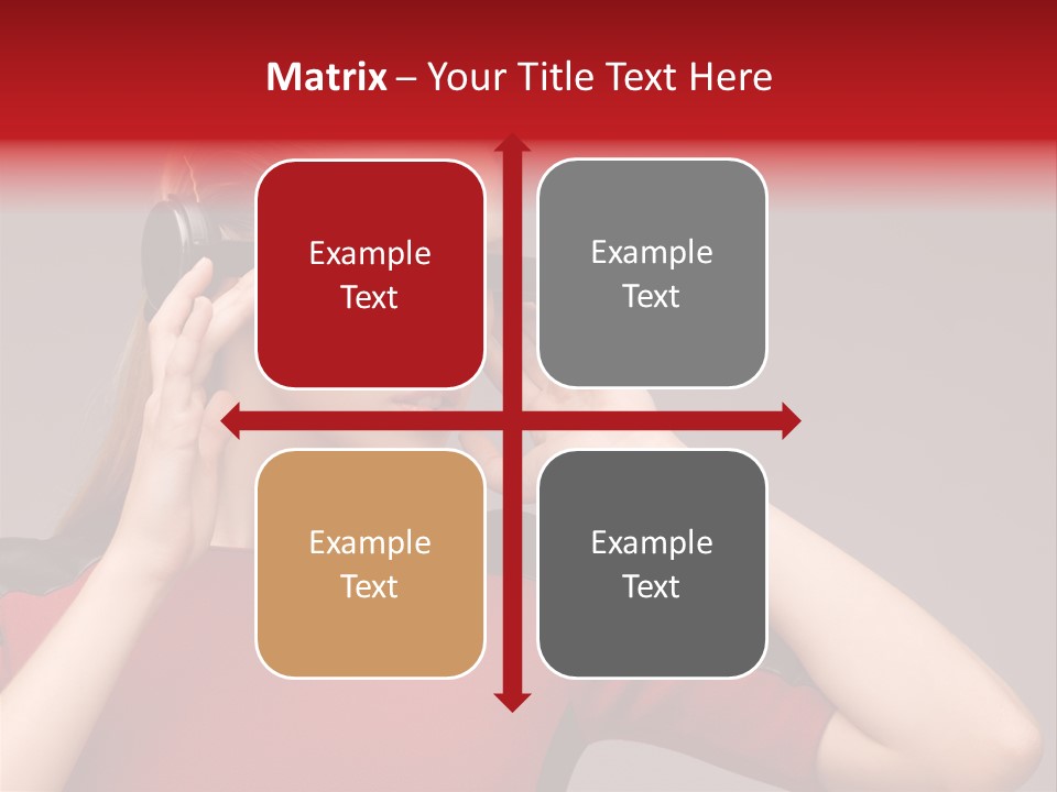 Science Wellbeing Glasses PowerPoint Template