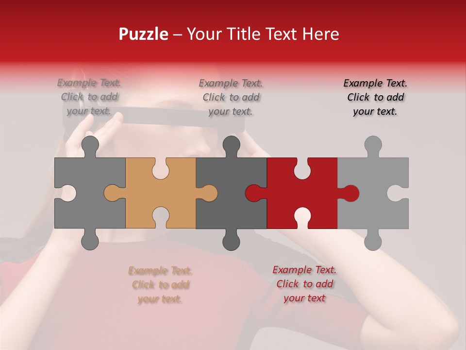 Science Wellbeing Glasses PowerPoint Template