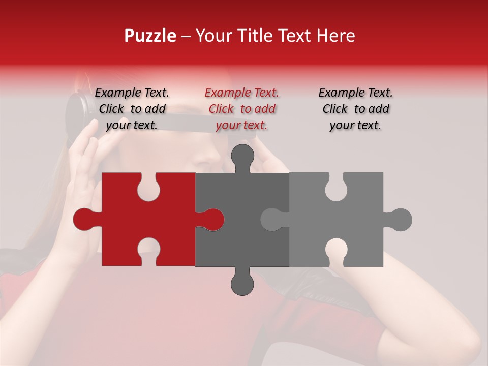 Science Wellbeing Glasses PowerPoint Template