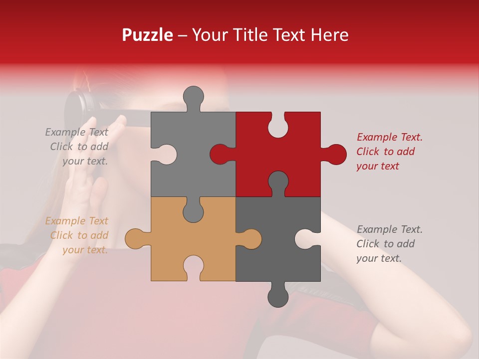 Science Wellbeing Glasses PowerPoint Template