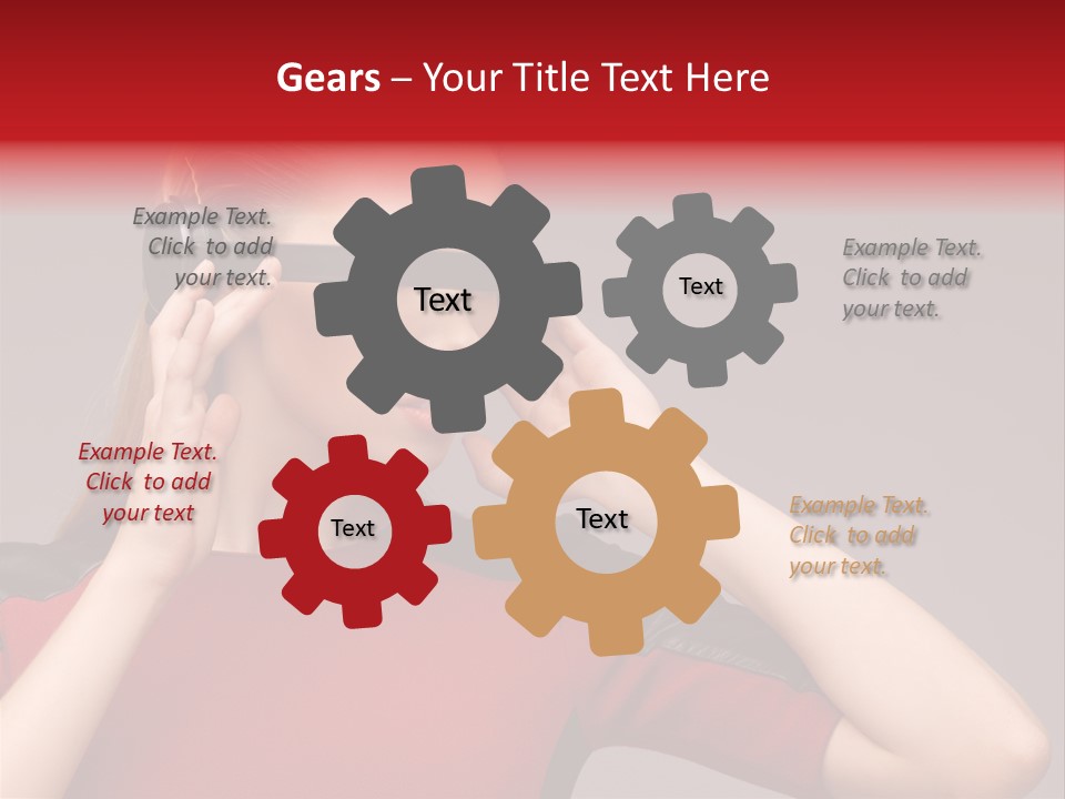 Science Wellbeing Glasses PowerPoint Template