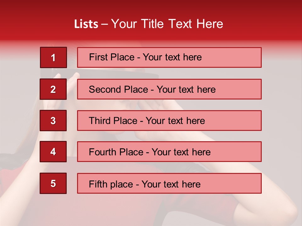 Science Wellbeing Glasses PowerPoint Template