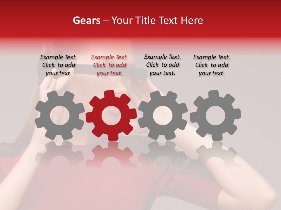 Science Wellbeing Glasses PowerPoint Template