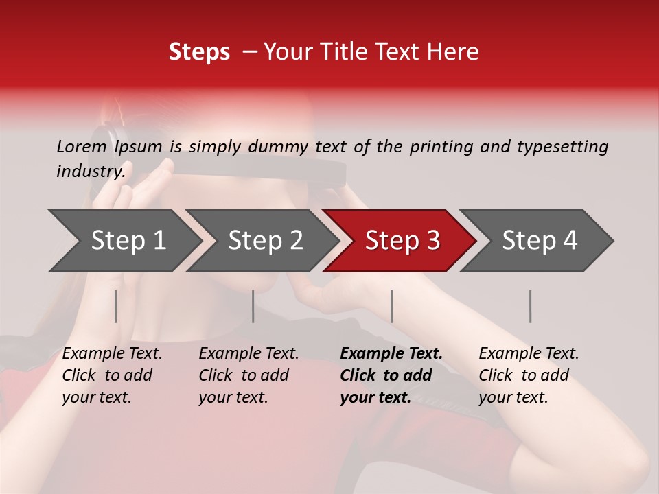 Science Wellbeing Glasses PowerPoint Template