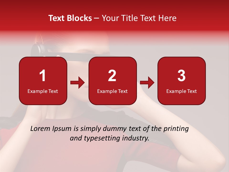 Science Wellbeing Glasses PowerPoint Template