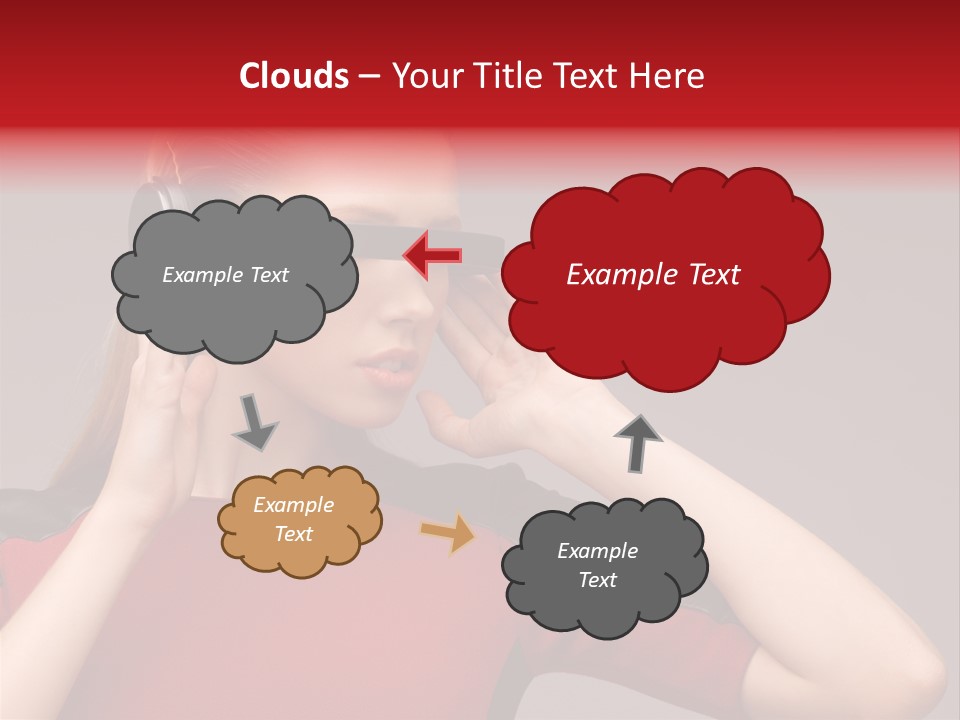 Science Wellbeing Glasses PowerPoint Template