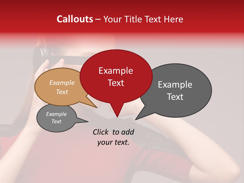 Science Wellbeing Glasses PowerPoint Template