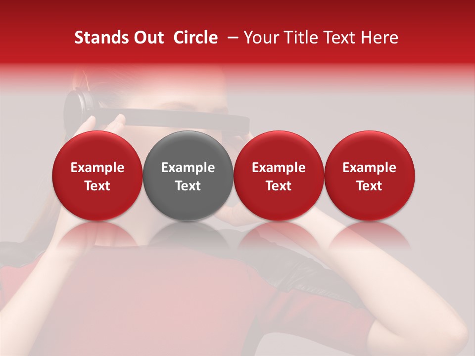 Science Wellbeing Glasses PowerPoint Template