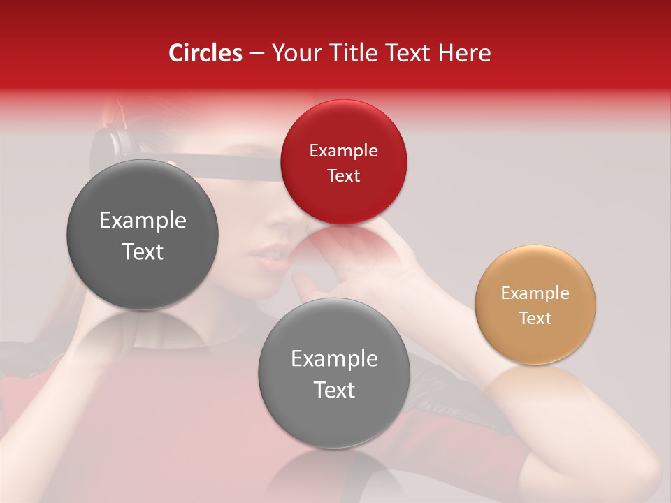 Science Wellbeing Glasses PowerPoint Template