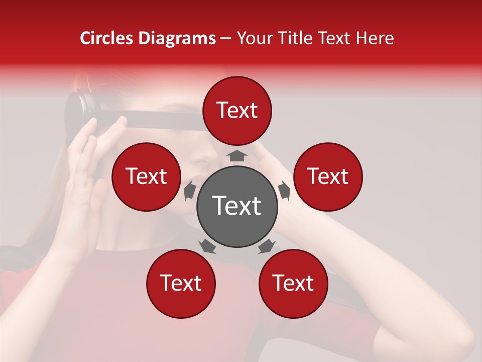 Science Wellbeing Glasses PowerPoint Template