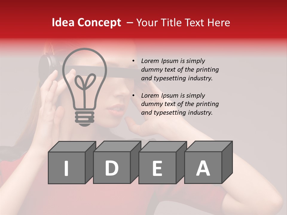 Science Wellbeing Glasses PowerPoint Template