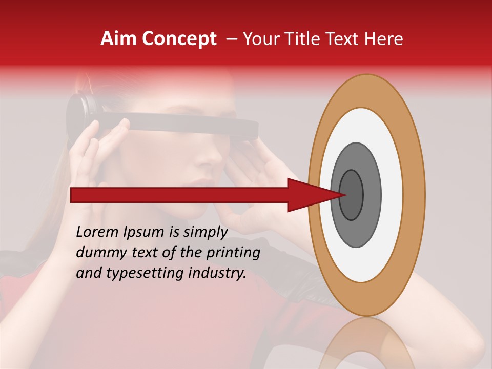 Science Wellbeing Glasses PowerPoint Template