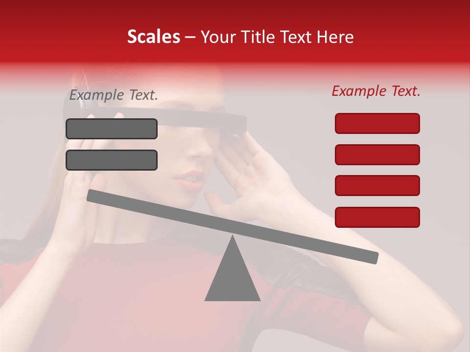 Science Wellbeing Glasses PowerPoint Template