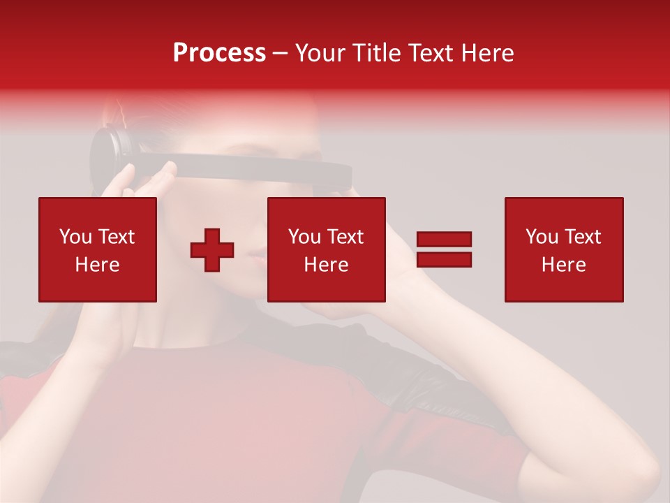 Science Wellbeing Glasses PowerPoint Template