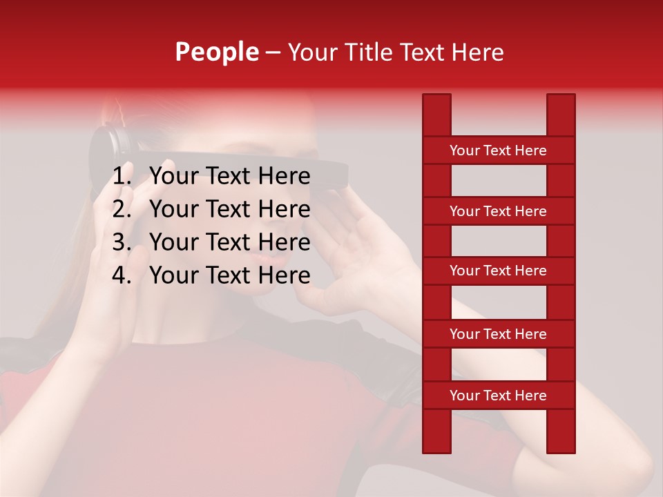 Science Wellbeing Glasses PowerPoint Template