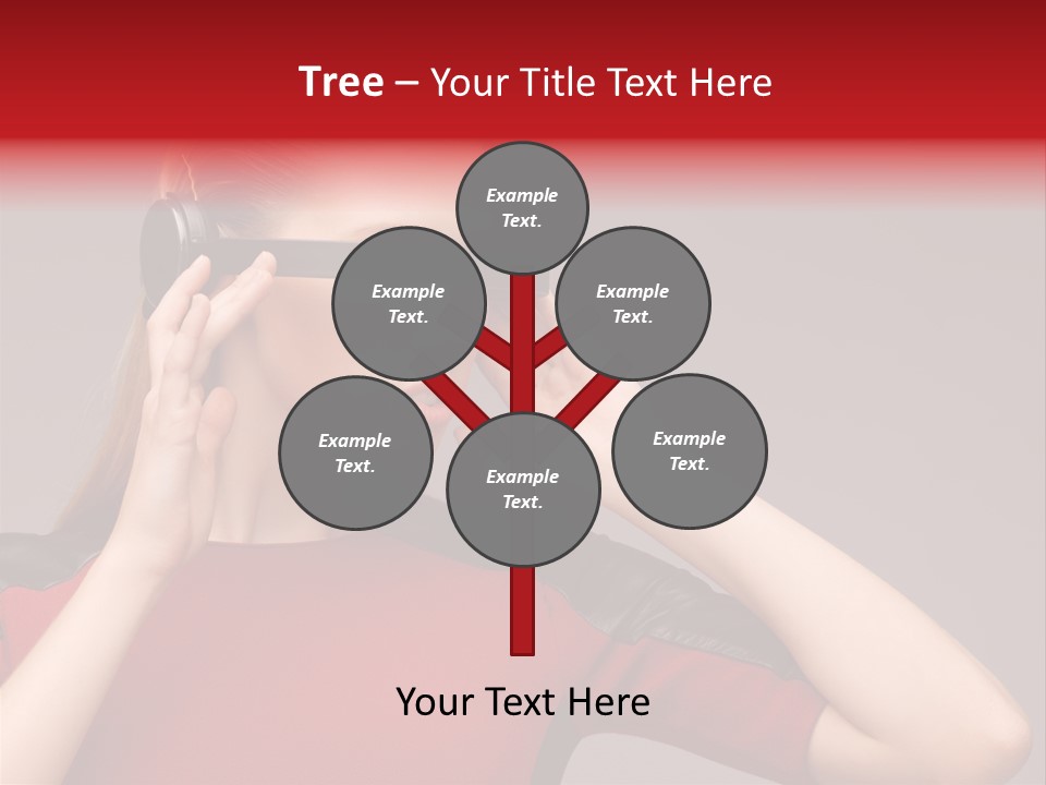 Science Wellbeing Glasses PowerPoint Template