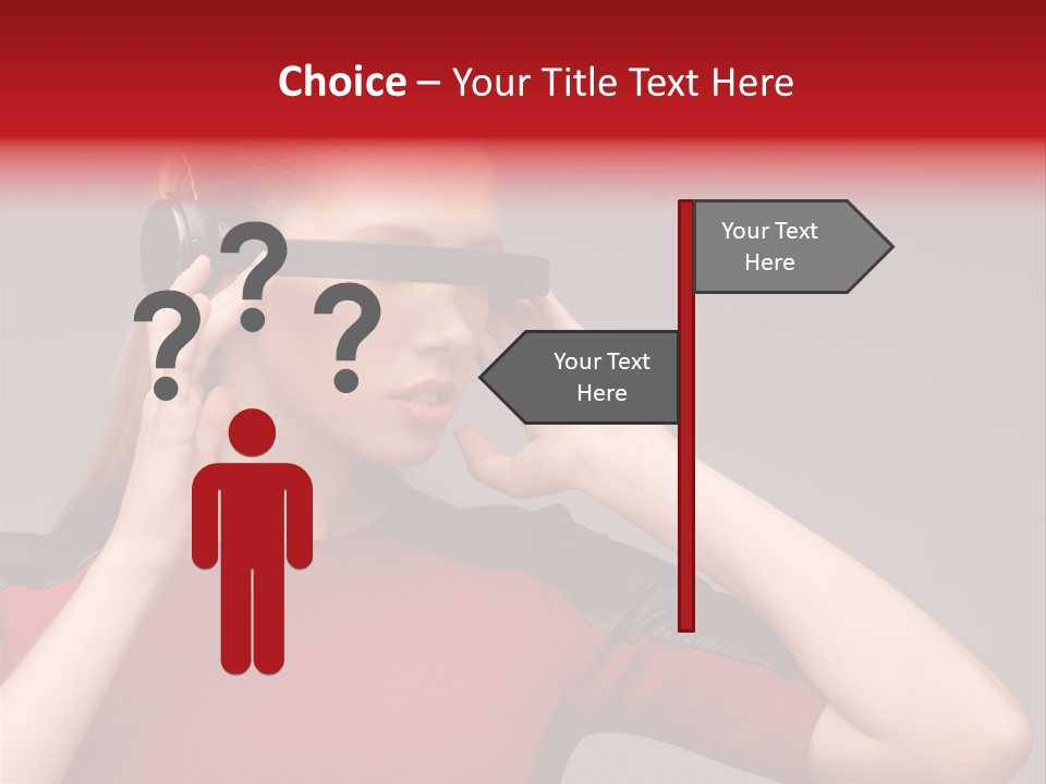 Science Wellbeing Glasses PowerPoint Template