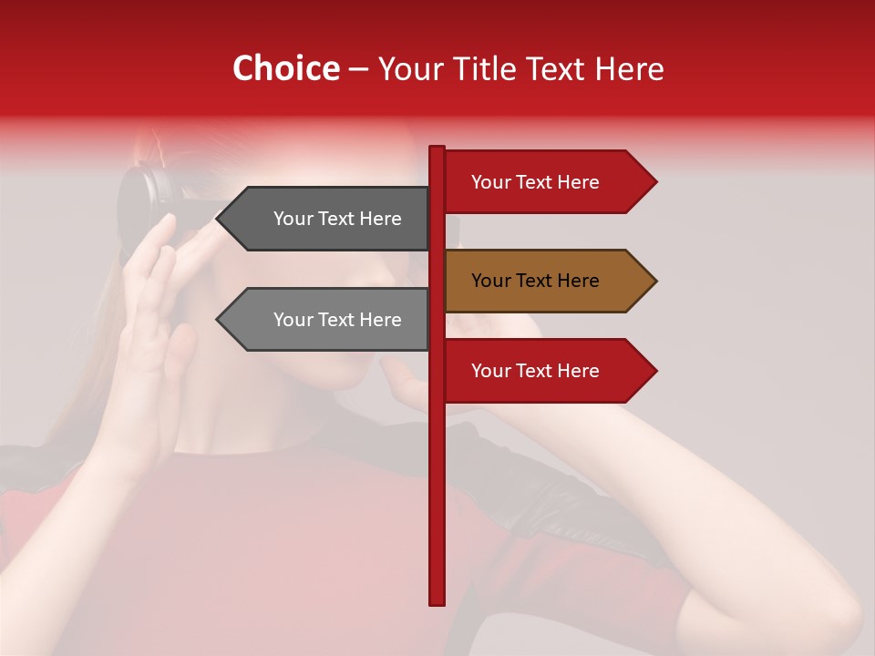 Science Wellbeing Glasses PowerPoint Template