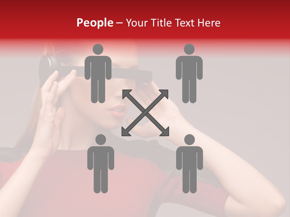 Science Wellbeing Glasses PowerPoint Template