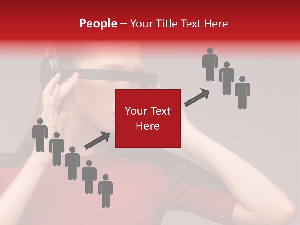 Science Wellbeing Glasses PowerPoint Template