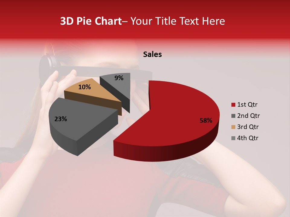 Science Wellbeing Glasses PowerPoint Template