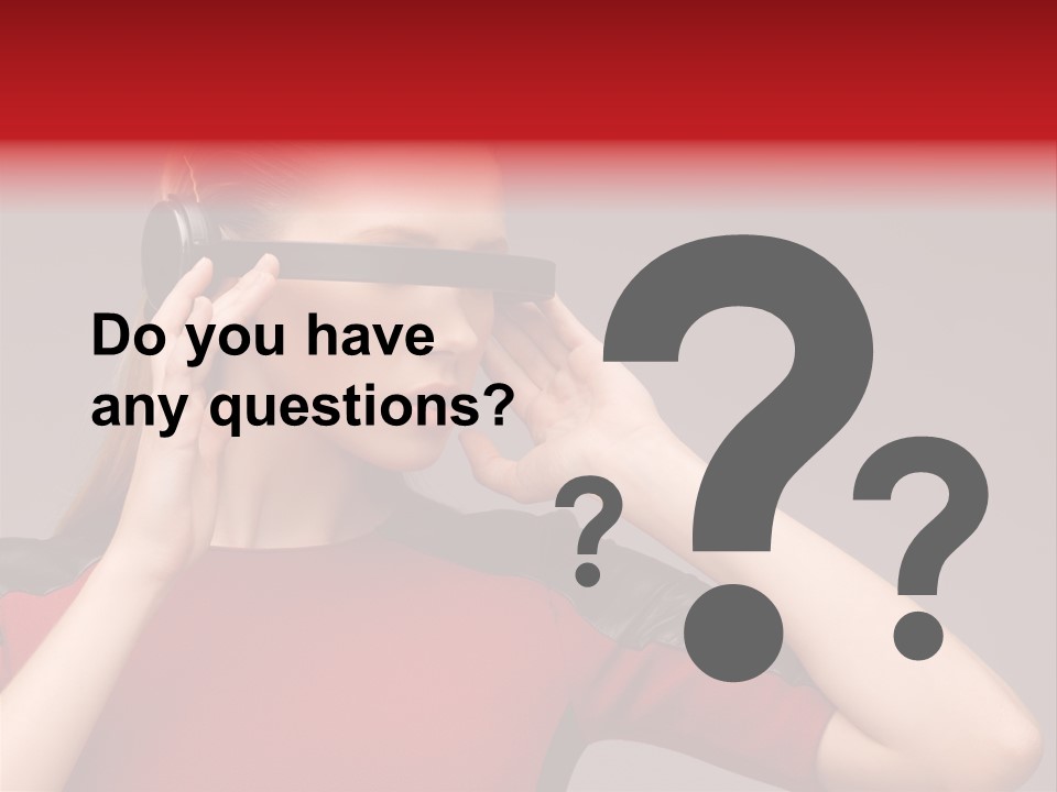 Science Wellbeing Glasses PowerPoint Template