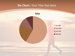 Beautiful Sunshine Sea PowerPoint Template